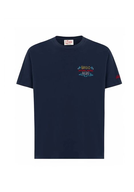 T-shirt mc2 saint barth portofino brillo senza bere blu MC2 SAINT BARTH | T-shirt | PORTOFINO05207H61